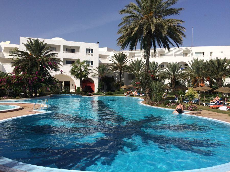 Daphne Bahia Beach Hotel Hammamet Exterior photo